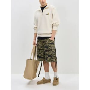 Sweatshirt Carhartt Half Zip American Script (I027014) - blanc - Publicité Sweatshirt Carhartt Half Zip American Script (I027014) - blanc - Publicité