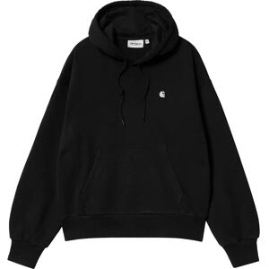 Carhartt WIP Casey Negru/Argint cu Glugă - Hoodie Carhartt WIP Casey Negru/Argint cu Glugă - Hoodie