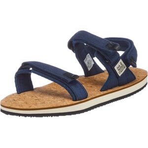 Jack Wolfskin Ecostride 2 Sandal - Blue, Hemp, Cork - Sandals Jack Wolfskin Ecostride 2 Sandal - Blue, Hemp, Cork - Sandals