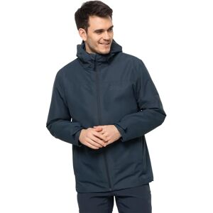 Jack Wolfskin Mens Taubenberg 3-in-1 Waterproof Jacket - Outer Waterproof Windproof Breathable Jack Wolfskin Mens Taubenberg 3-in-1 Waterproof Jacket - Outer Waterproof Windproof Breathable