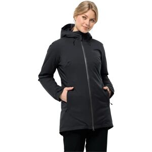 Jack Wolfskin Black Winter Jacket with Hood - Jacket Jack Wolfskin Black Winter Jacket with Hood - Jacket