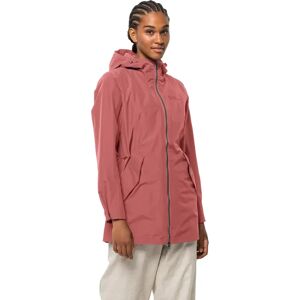 JACK WOLFSKIN DAKAR PARKA W - Lightweight, waterproof women’s rain parka JACK WOLFSKIN DAKAR PARKA W - Lightweight, waterproof women’s rain parka