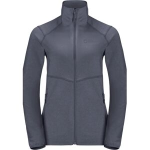 JACK WOLFSKIN FORTBERG FZ W - Breathable, Melange fleece jacket for women JACK WOLFSKIN FORTBERG FZ W - Breathable, Melange fleece jacket for women