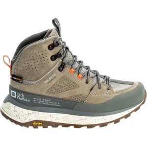 Jack Wolfskin Terraquest Texapore Mid - Verde Niebla - Zapatos de Senderismo Jack Wolfskin Terraquest Texapore Mid - Verde Niebla - Zapatos de Senderismo
