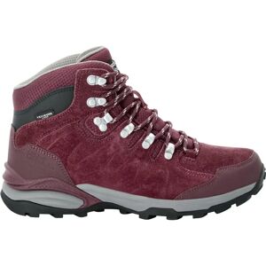 JACK WOLFSKIN Refugio Texapore Mid - Brown (Dark, Maroon) - Hiking Shoes JACK WOLFSKIN Refugio Texapore Mid - Brown (Dark, Maroon) - Hiking Shoes