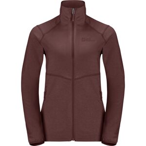 Jack Wolfskin - FORTBERG FZ W - Brun - XS - Fleece Jacket Jack Wolfskin - FORTBERG FZ W - Brun - XS - Fleece Jacket