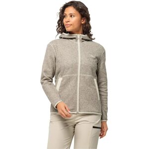 JACK WOLFSKIN TANNENSPUR JKT W - Fleecejacka - Vit JACK WOLFSKIN TANNENSPUR JKT W - Fleecejacka - Vit