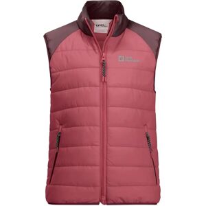 JACK WOLFSKIN ZENON VEST K - Rosa, Lätt, Återvunnen Isolering - Barns Softshellväst JACK WOLFSKIN ZENON VEST K - Rosa, Lätt, Återvunnen Isolering - Barns Softshellväst