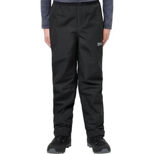 JACK WOLFSKIN Snowy Days Pants K - Kids Outdoor Pants, Black, Model 140 JACK WOLFSKIN Snowy Days Pants K - Kids Outdoor Pants, Black, Model 140