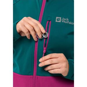 JACK WOLFSKIN MOROBBIA JKT W - Breathable Lightweight Softshell Jacket JACK WOLFSKIN MOROBBIA JKT W - Breathable Lightweight Softshell Jacket
