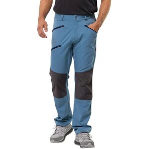 Jack Wolfskin Hiking Alpine Pants M - Blue, Elastic, Windproof - Trekking Pants Jack Wolfskin Hiking Alpine Pants M - Blue, Elastic, Windproof - Trekking Pants