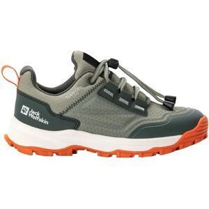 JACK WOLFSKIN CYROX TEXAPORE LOW K - Unisex Kinder Wandelschoen - Mint, Bruin JACK WOLFSKIN CYROX TEXAPORE LOW K - Unisex Kinder Wandelschoen - Mint, Bruin