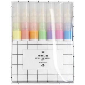 Rico Design - Acrylini Marker Set Neon - Marker Set Rico Design - Acrylini Marker Set Neon - Marker Set