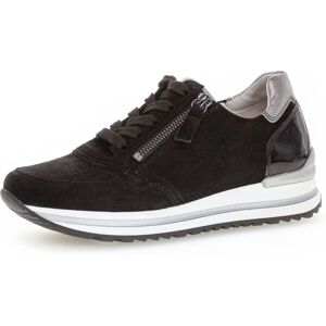 GABOR Turin H Large Chaussures en Cuir et Suède pour Femmes - Sneakers - Publicité GABOR Turin H Large Chaussures en Cuir et Suède pour Femmes - Sneakers - Publicité
