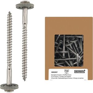 HELPMATE Stainless Steel 4.5x65mm Roof Screw - Exterior Use HELPMATE Stainless Steel 4.5x65mm Roof Screw - Exterior Use