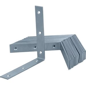 Helpmate - Model 120x120x20 - Zinc-plated Steel Corner Brackets Helpmate - Model 120x120x20 - Zinc-plated Steel Corner Brackets
