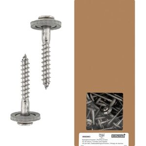 HELPMATE Stainless Steel Screws - 4.5x65mm for Outdoor Use HELPMATE Stainless Steel Screws - 4.5x65mm for Outdoor Use