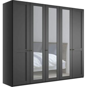 WIEMANN Göteborg Kleiderschrank - 5 Türen, Verstellbare Einlegeböden, Spiegel WIEMANN Göteborg Kleiderschrank - 5 Türen, Verstellbare Einlegeböden, Spiegel