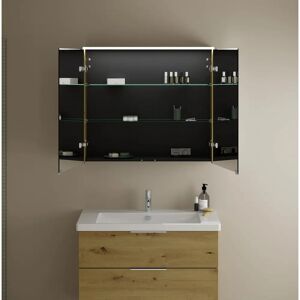 burgbad Eqio Horizontal LED Spiegelschrank - 2 Türen - 900x800mm burgbad Eqio Horizontal LED Spiegelschrank - 2 Türen - 900x800mm