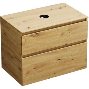 burgbad GmbH Lin20 Waschtischunterschrank - 2 Auszüge, Weiß burgbad GmbH Lin20 Waschtischunterschrank - 2 Auszüge, Weiß