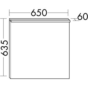 burgbad Eqio Leuchtspiegel - LED - IP24 - G burgbad Eqio Leuchtspiegel - LED - IP24 - G