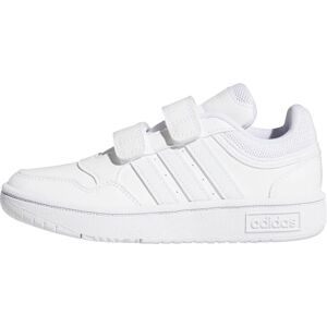 adidas Chaussures de basket Kids Hoops GW0436 Blanc Triples - Baskets - Publicité adidas Chaussures de basket Kids Hoops GW0436 Blanc Triples - Baskets - Publicité