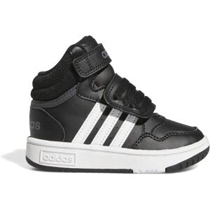 Adidas Hoops Mid 3.0 noir de base/blanc nuage/gris Adidas Hoops Mid 3.0 noir de base/blanc nuage/gris