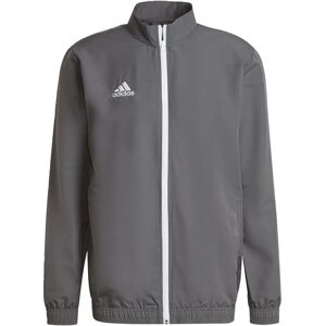Adidas Entrada 22 Track Jacke - Grau - Herren - Vollreißverschluss Adidas Entrada 22 Track Jacke - Grau - Herren - Vollreißverschluss