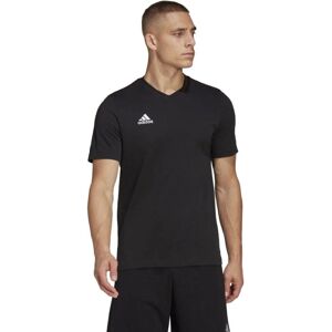 adidas HC0448 T-Shirt en Coton à Manches Courtes - Noir - Publicité adidas HC0448 T-Shirt en Coton à Manches Courtes - Noir - Publicité