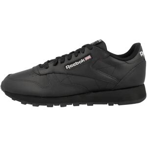 Reebok GY0955 Unisex Classic Leather Trainers - Black Reebok GY0955 Unisex Classic Leather Trainers - Black