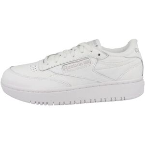 Reebok Club C Double White Sneakers - Womens Reebok Club C Double White Sneakers - Womens