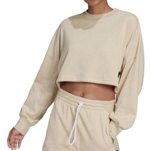 Adidas HE3095 Beige Short Sleeve Sweatshirt - Sweatshirt Adidas HE3095 Beige Short Sleeve Sweatshirt - Sweatshirt