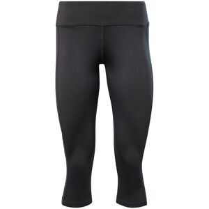 Reebok Workout Ready Mesh Capri Tights - Black - Womens Reebok Workout Ready Mesh Capri Tights - Black - Womens