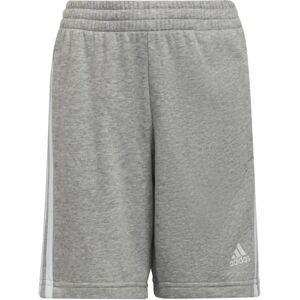 adidas Kids Essentials 3-Stripes Shorts - Grey - Shorts adidas Kids Essentials 3-Stripes Shorts - Grey - Shorts
