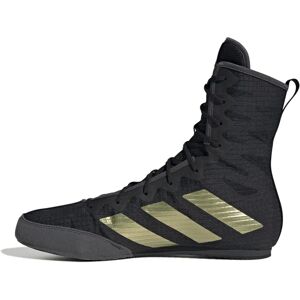 Chaussures de boxe Adidas Box Hog 4 - Noir/Or - Publicité Chaussures de boxe Adidas Box Hog 4 - Noir/Or - Publicité