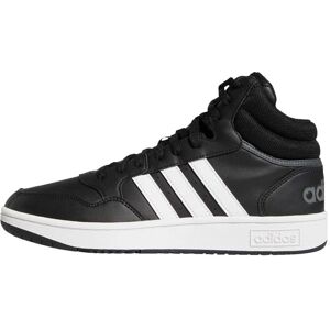 adidas Hoops 3.0 Mid GW3020 Shoes - Black adidas Hoops 3.0 Mid GW3020 Shoes - Black