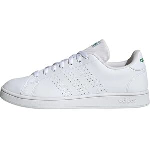 adidas Herr Advantage Base Vita/Gröna Sneakers adidas Herr Advantage Base Vita/Gröna Sneakers