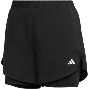 adidas HN1044 Black Minimal 2-in-1 Shorts - Shorts adidas HN1044 Black Minimal 2-in-1 Shorts - Shorts