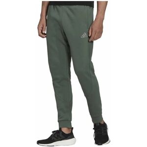 adidas Stadium Fleece Badge of Sport Cuffed Joggers - Herr - Grön adidas Stadium Fleece Badge of Sport Cuffed Joggers - Herr - Grön