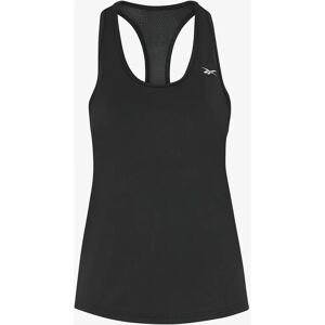 Reebok Kvinders Workout Ready Mesh Back Tank - Sort - Tæt Pasform Reebok Kvinders Workout Ready Mesh Back Tank - Sort - Tæt Pasform