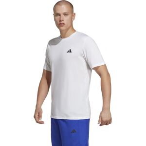 adidas Train Essentials Comfort White T-Shirt - Gym & Training adidas Train Essentials Comfort White T-Shirt - Gym & Training