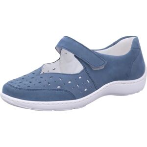 Waldläufer Henni Chaussures Mary Jane en Jean et Nubuck pour Femmes - Publicité Waldläufer Henni Chaussures Mary Jane en Jean et Nubuck pour Femmes - Publicité