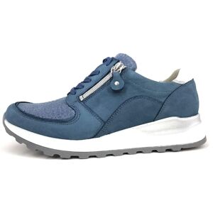 Waldlaufer H64007 Wide Fit Blue Trainers - Shoe Type Waldlaufer H64007 Wide Fit Blue Trainers - Shoe Type