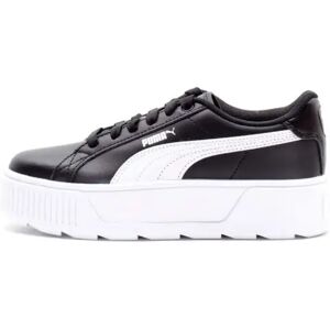 Pantofi Puma Karmen L pentru copii - Pantofi sport cu platformă din piele Pantofi Puma Karmen L pentru copii - Pantofi sport cu platformă din piele