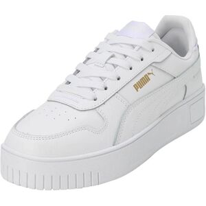 Puma Carina Street White Leather Trainers - Athletic Shoes Puma Carina Street White Leather Trainers - Athletic Shoes
