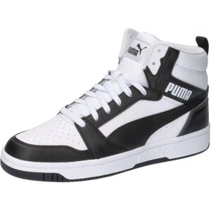 Puma Rebound V6 Mid Sneakers - Schwarz & Weiß - Turnschuhe Puma Rebound V6 Mid Sneakers - Schwarz & Weiß - Turnschuhe