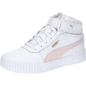 Puma Carina 2.0 Mid White Recycled Platform Sneakers - Sneaker Puma Carina 2.0 Mid White Recycled Platform Sneakers - Sneaker