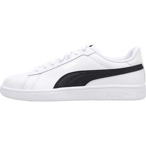 Baskets en cuir blanc Puma - Mode décontractée pour hommes - Publicité Baskets en cuir blanc Puma - Mode décontractée pour hommes - Publicité