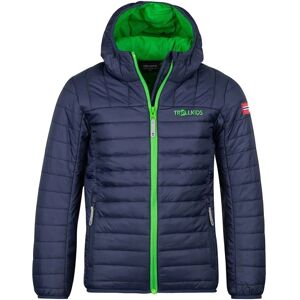 Trollkids Eikefjord Blaue Jacke - Kinderwasserfeste Mantel Trollkids Eikefjord Blaue Jacke - Kinderwasserfeste Mantel