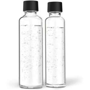 Sodapop Logan Glasflaskor Set - 600ml & 850ml - Vattenkolsyrare Tillbehör Sodapop Logan Glasflaskor Set - 600ml & 850ml - Vattenkolsyrare Tillbehör